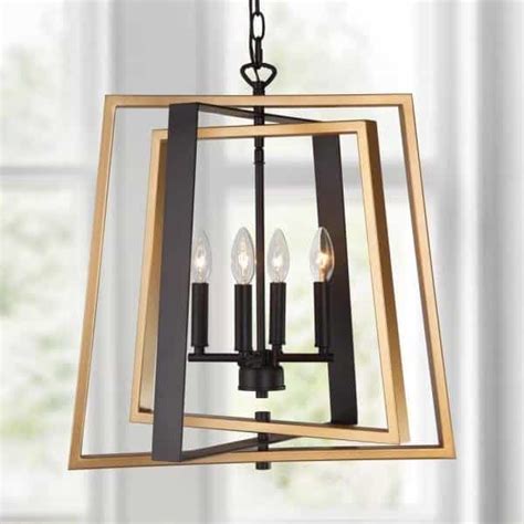 Uolfin 628f7eerija3771 Gold Island Large Pendant Light 4 Light Modern