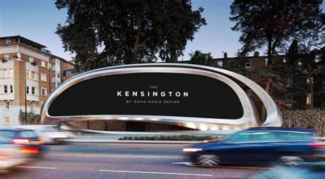 Jcdecaux Unveils The Kensington A Sculptural Digital Canvas By Zaha