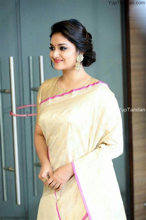 Keerthi Suresh Gorgeous Pictures In Saree Reveals Never Go Glamour