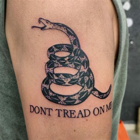101 Best Dont Tread On Me Tattoo Ideas Youll Have To See To Believe