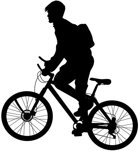 Bicycle Clipart Silhouette Bicycle Silhouette Transparent Free For