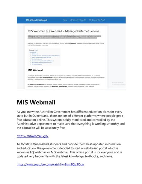 Mis Webmail Eq Webmail Managed Internet Service By Miswebmailxyz Issuu