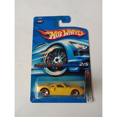 Jual Hot Wheels Ford Gt Red Line Shopee Indonesia