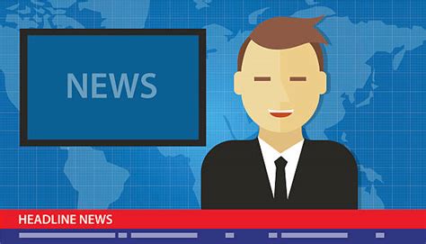 Royalty Free News Anchor Clip Art Vector Images