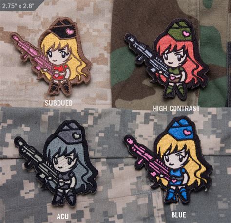 Gun Girl Morale Patch Tactical Outfitters