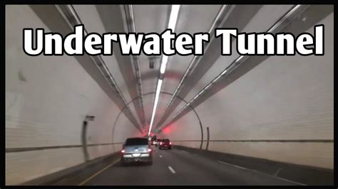 Driving Underwater Bridge Tunnel In Alabama Usa Youtube