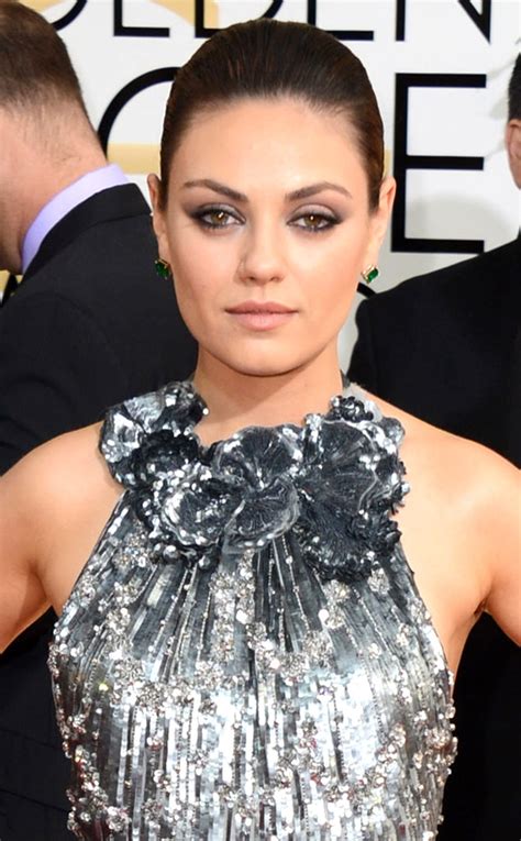 Mila Kunis From Best Beauty Looks At The 2014 Golden Globes E News