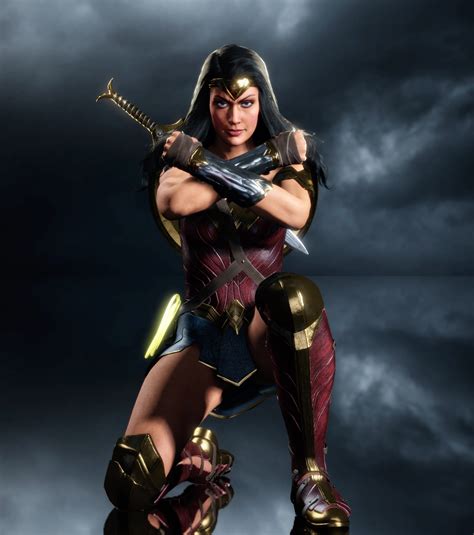 Injustice 2 Wonder Woman Movie Gear By Mrsmug On Deviantart