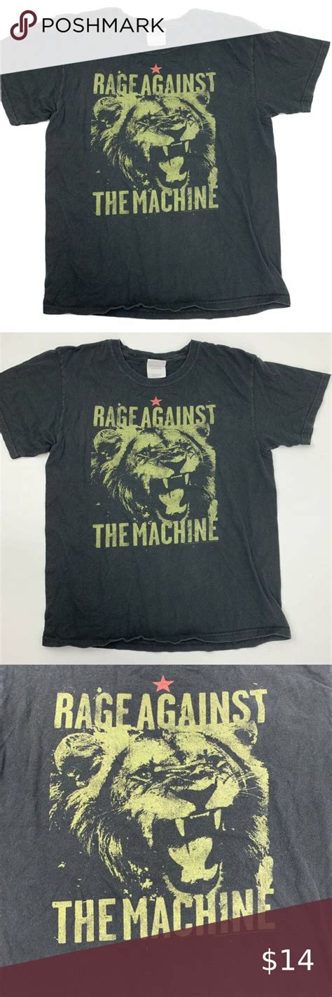 Rage Against The Machine Mens T Shirt Size M Mens Tshirts Rage