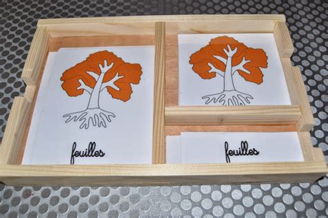 Ma Petite Fabrique Montessori Cartes De Nomenclatures Parties De L Arbre