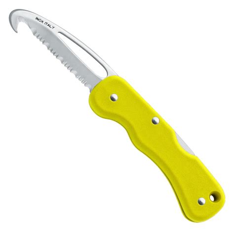 Force4 Safety Knife Yellow Hooked Blade Force 4 Chandlery