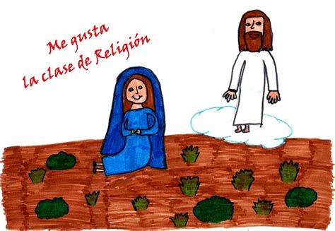 Religión Severo Ochoa Dibujo De Cristina De 4º Para La Clase De Religión