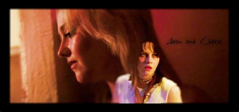 Jorie Joan Jett And Cherie Currie In The Runaways Movie Fan Art