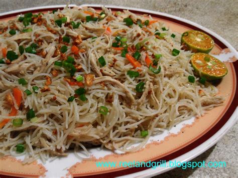 Reel And Grill Pancit Puti Thin Rice Noodles Cooked In Savory Broth