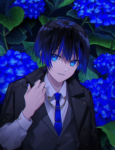 Share More Than 77 Blue Anime Boy Latest Induhocakina