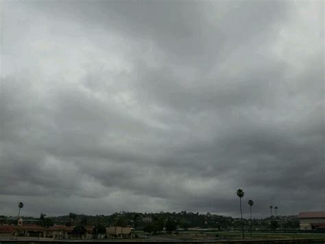 Cloudy Skies Yes It Happens In San Diego Ca Too San Diego