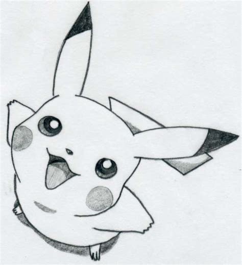 Draw Pikachu Quickly And Easily