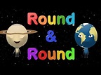 🌞 Round and Round 🌓 Planets in Space goes round and round | Solar ...