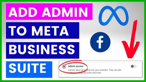 How To Add Admin To Facebook Business Manager In 2023 Meta Business