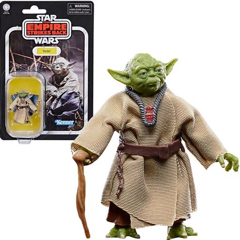 Star Wars The Vintage Collection Yoda 3 34 Inch Action Figure