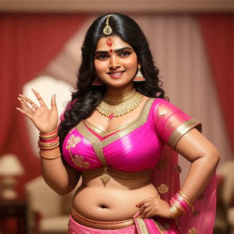 Turn Image 4k A Huge Boobs Indian Girl Posing In Pink Lingerie
