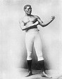 Boxer Peter Jackson In Boxing Stance by Bettmann
