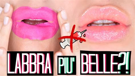 LABBRA più GRANDI BELLE E VOLUMINOSE SENZA FILLER MY LIP CARE