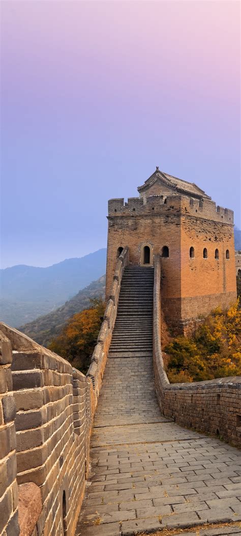 Great Wall Of China Wallpaper 4k Jinshanling Sunrise 5k