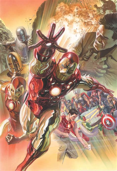 Superior Iron Man 1 75th Anniversary Variant Ross Comic