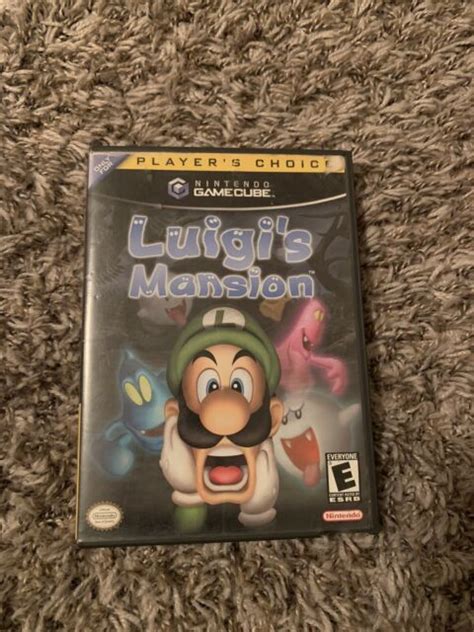 Luigi S Mansion Nintendo Gamecube 2001 Japanese Version For Sale Online Ebay