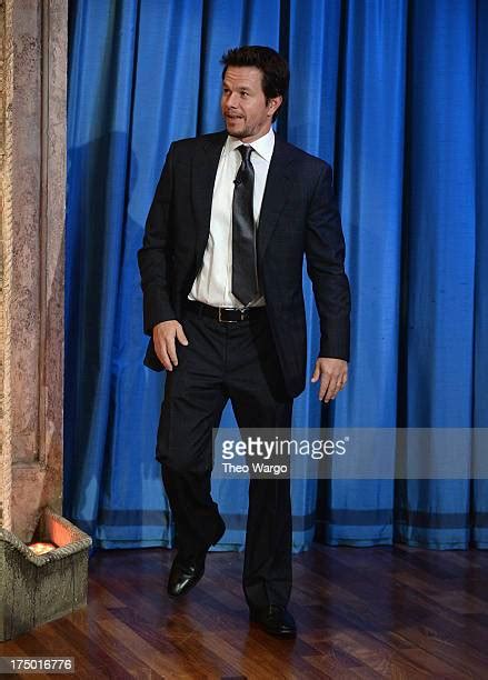 Mark Wahlberg Visits Late Night With Jimmy Fallon Photos And Premium High Res Pictures Getty