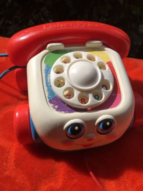Fisher Telephone 1993 Toddler Pull Along Toy 2251 For Sale Online Ebay