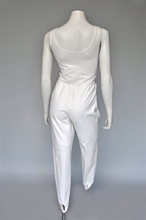 80s bettina riedel white catsuit by bettina riedel new york in 2022 white catsuit vintage