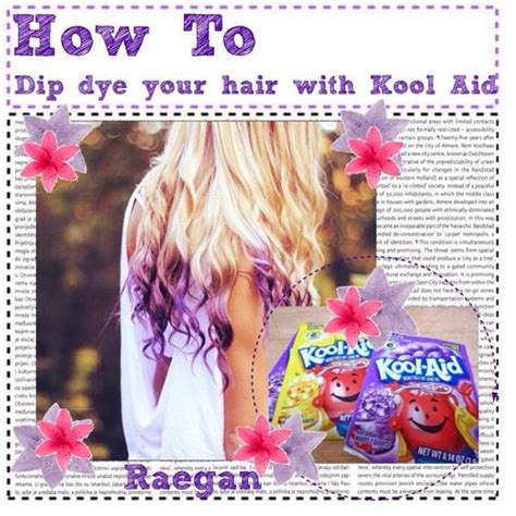 Make sure you are careful with the coloring process and that you protect clothing, furniture. How To Dye Your Hair With Kool Aid#Hair#Trusper#Tip | Kool ...