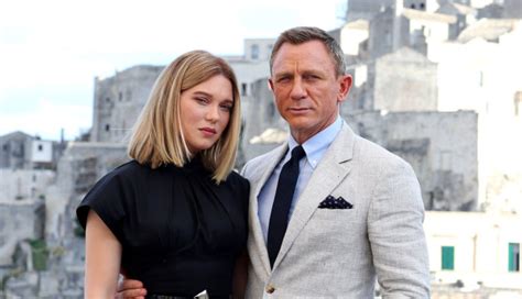 No Time To Die Stars Daniel Craig And Léa Seydoux At The Matera