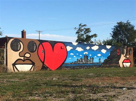 deadline detroit gallery detroit marks 100th mural in city walls neighborhood art series
