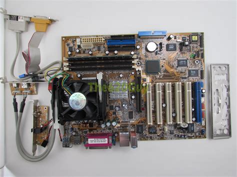 Asus P4pe Rev 103 Motherboard Pentium 4 253ghz Cpu 512mb Ram