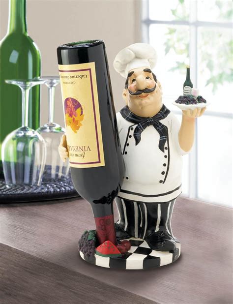 Chef Wine Bottle Holder On Storenvy