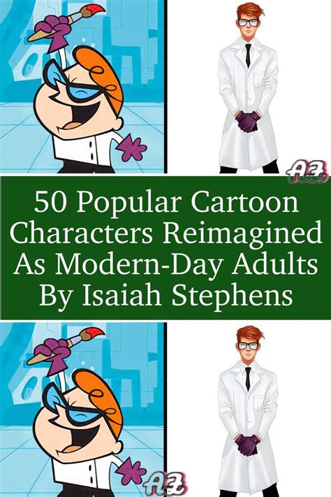 50 Popular Cartoon Characters Reimagined As Modern Day Adults By Isaiah Stephens In 2022