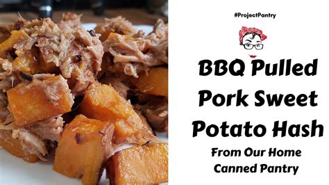 Bbq Pulled Pork Sweet Potato Hash Youtube