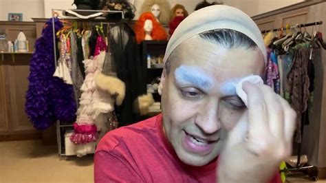 Vlog Drag Queen Live Makeup Transformation Youtube