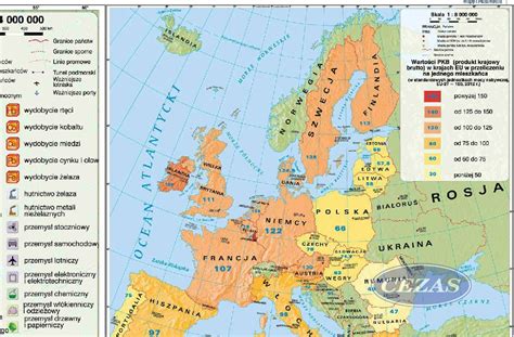 Unia Europejska Mapa Gospodarcza Educol My Xxx Hot Girl