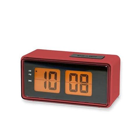 Red Digital Alarm Clock Kick It Old School Exit9 T Emporium