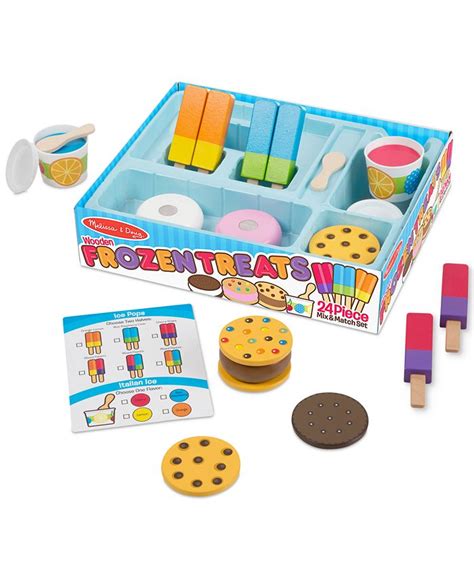 Melissa And Doug Melissa And Doug Wooden Frozen Treats Set Macys