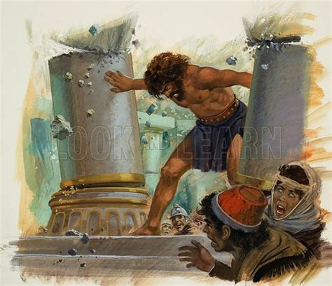 Samson Destroys The Temple Historical Articles And