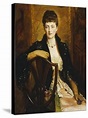 'Portrait of Alice Sophia Caroline Wortley, Following Her Marriage in ...