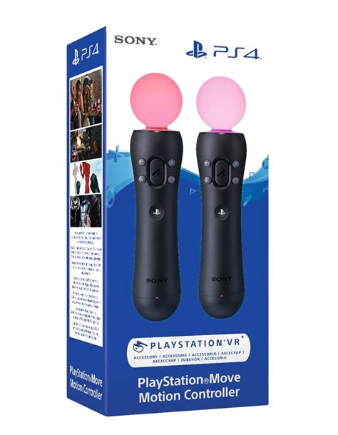 Ps4 Kontrolery Move Motion Vr Controllers Box Sklep Perfect Blue