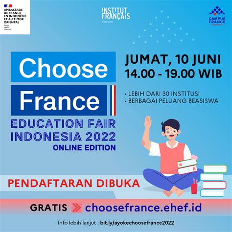 Choose France Education Fair Indonesia 2022 Campus France