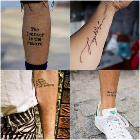 The couples these days can go far in terms of expressing their love for their arm tattoo sketches for men are gaining prominence all over the world. Tattoo Quotes for Men - Short & Meaningful Quote Tattoos ...