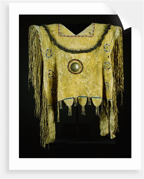 An Apache Beaded And Fringed Buckskin Poncho Posters Prints By Corbis